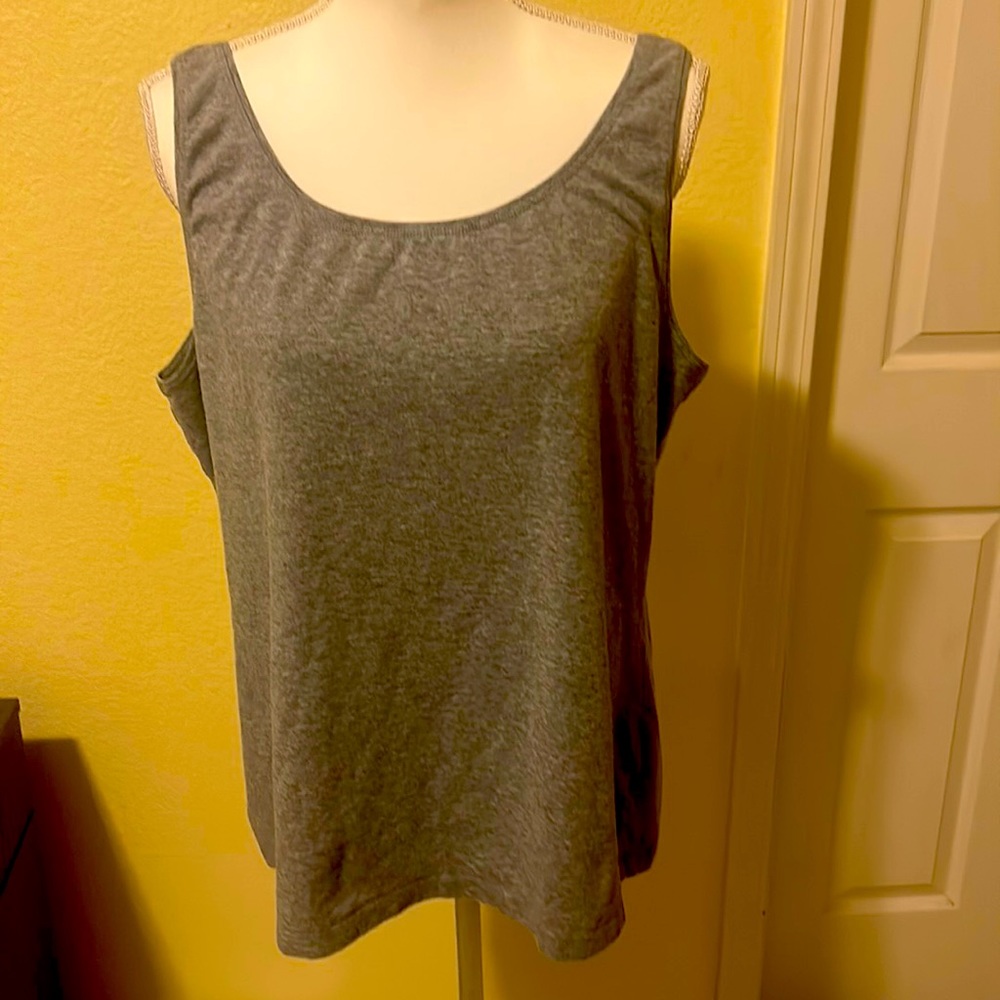 Talbot ladies grey tank top XL